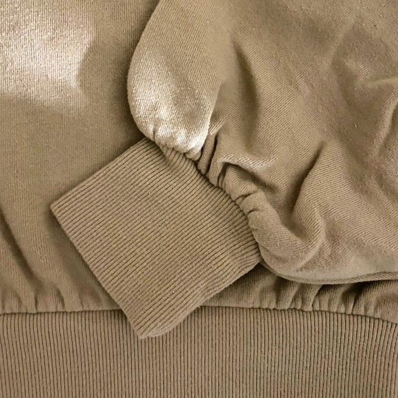 [Forever 21] Oversized Wide V-Neck Sweatshirt - Picture 2 of 5